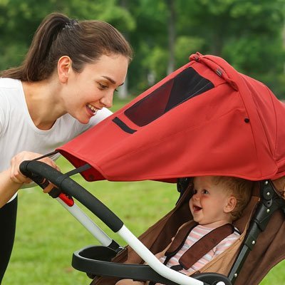 Parasol pour poussette | Protection UV Premium - Rachelbusiness