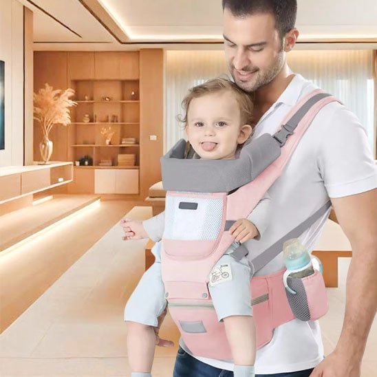 Porte - Bébé Ergonomique | Confort Premium - Rachelbusiness